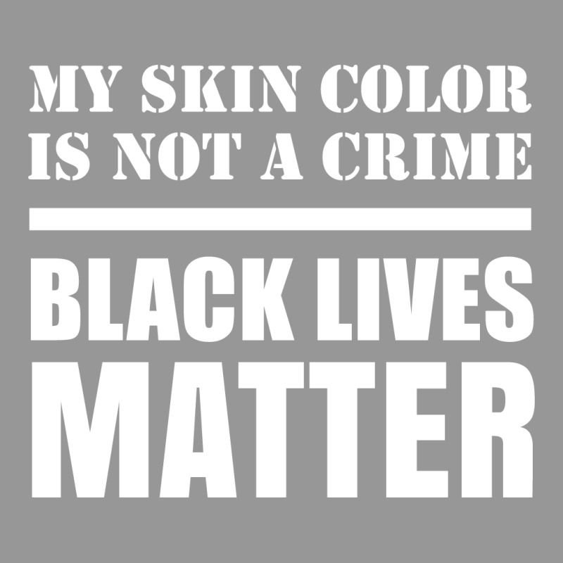 My Skin Color Is Not A Crime - Black Lives Matter Women's V-neck T-shirt | Artistshot