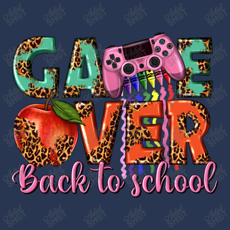 Game Over Back To School Ladies Denim Jacket by enoddigitalart@gmail.com | Artistshot