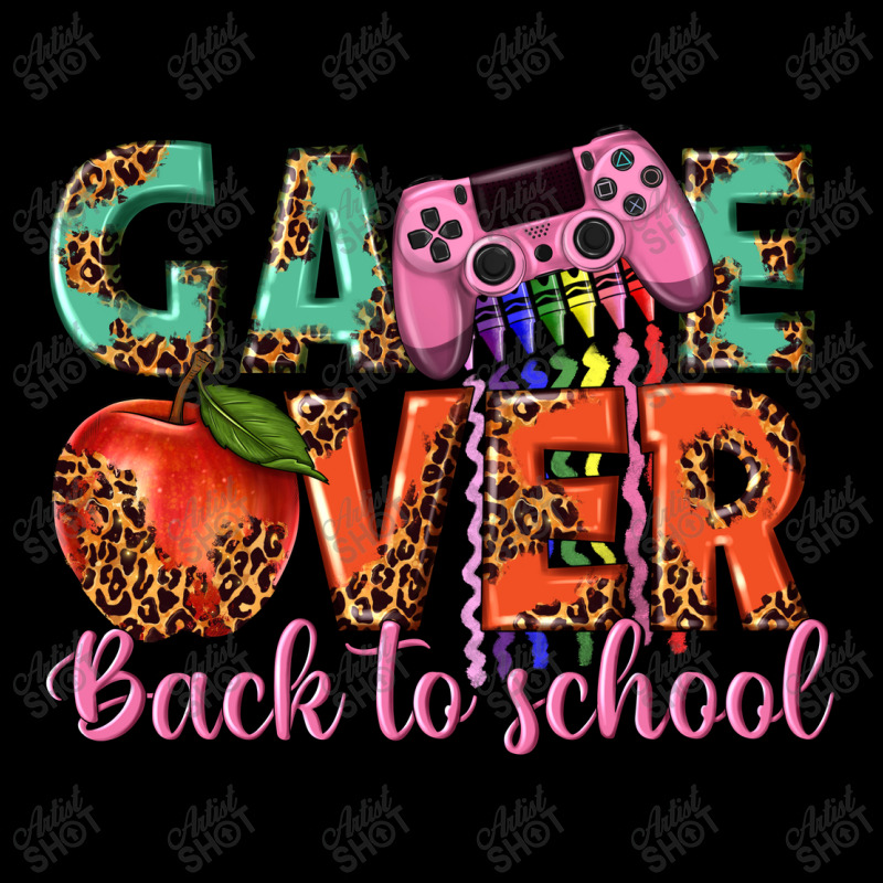 Game Over Back To School Maternity Scoop Neck T-shirt by enoddigitalart@gmail.com | Artistshot