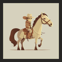 Potrait Of Man Riding Horse Ladies Fitted T-shirt | Artistshot