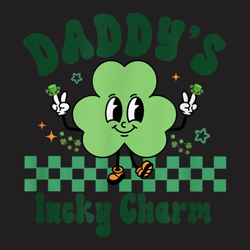 Daddy's Lucky Charm St. Patrick's Day Kids Boy Gir T-shirt | Artistshot