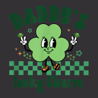 Daddy's Lucky Charm St. Patrick's Day Kids Boy Gir Vintage Short | Artistshot