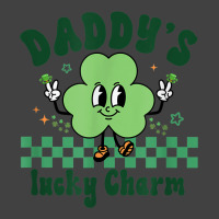 Daddy's Lucky Charm St. Patrick's Day Kids Boy Gir Vintage T-shirt | Artistshot