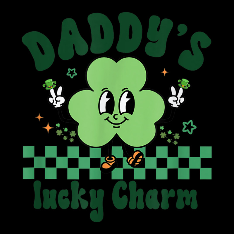 Daddy's Lucky Charm St. Patrick's Day Kids Boy Gir Fleece Short | Artistshot