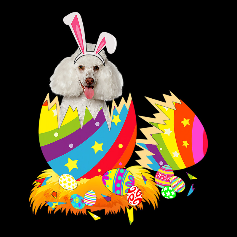 Poodle Lover Dog Happy Easter Pocket T-shirt | Artistshot