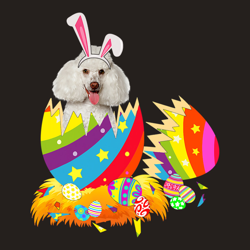 Poodle Lover Dog Happy Easter Tank Top | Artistshot