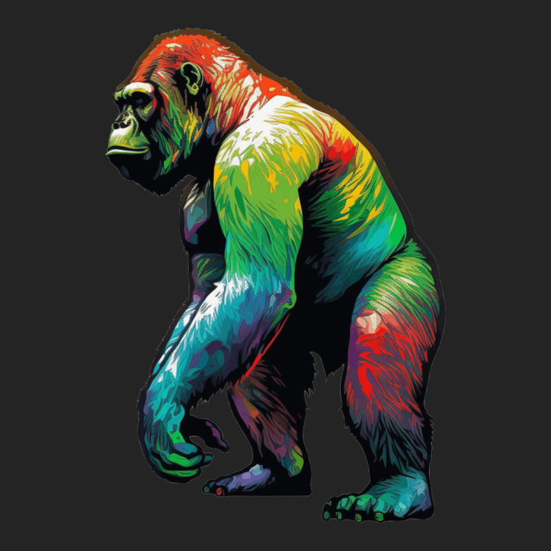 Gorilla Rainbow 3/4 Sleeve Shirt by UrielTurner100 | Artistshot