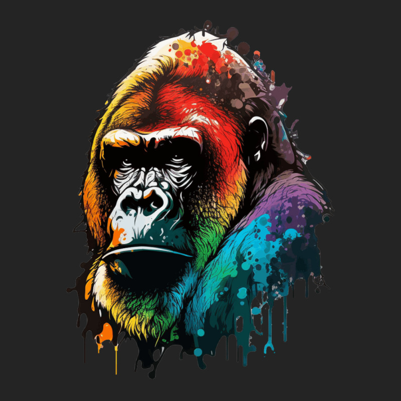 Gorilla Rainbow 3/4 Sleeve Shirt by UrielTurner100 | Artistshot