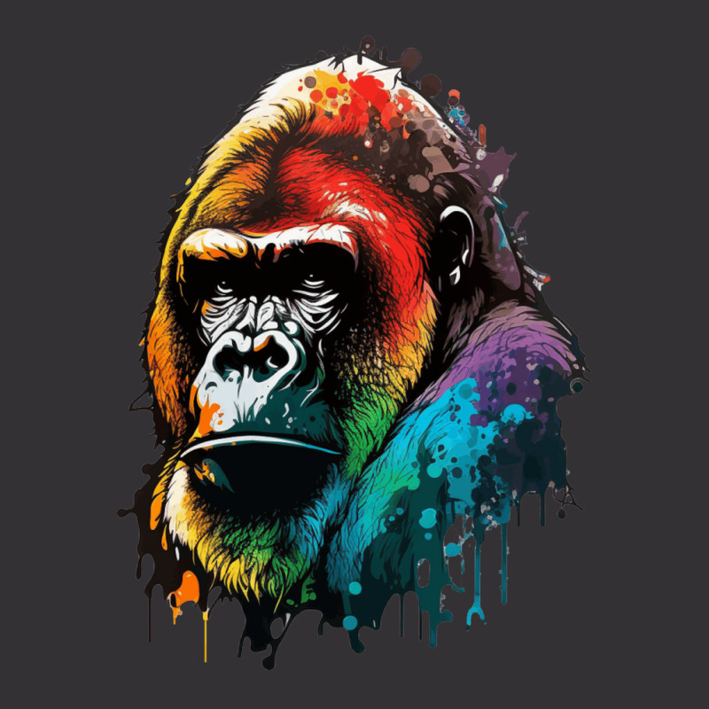 Gorilla Rainbow Vintage Short by UrielTurner100 | Artistshot