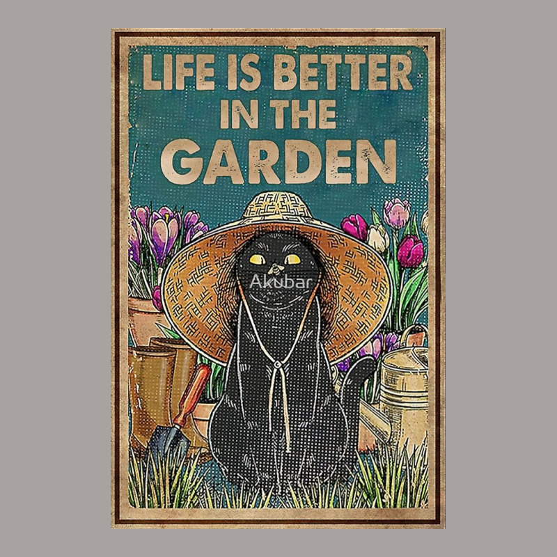 Cat And Garden Life Is Better Gardening Racerback Tank | Artistshot