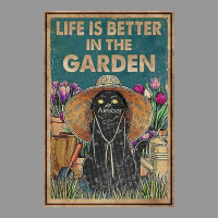 Cat And Garden Life Is Better Gardening Women's V-neck T-shirt | Artistshot