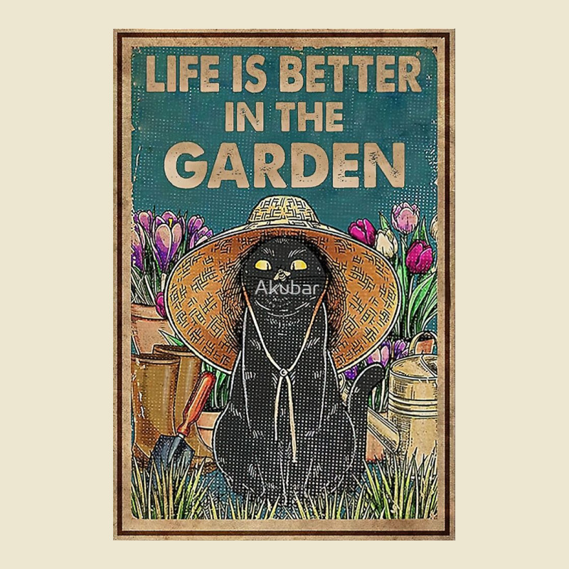 Cat And Garden Life Is Better Gardening Cropped Hoodie | Artistshot