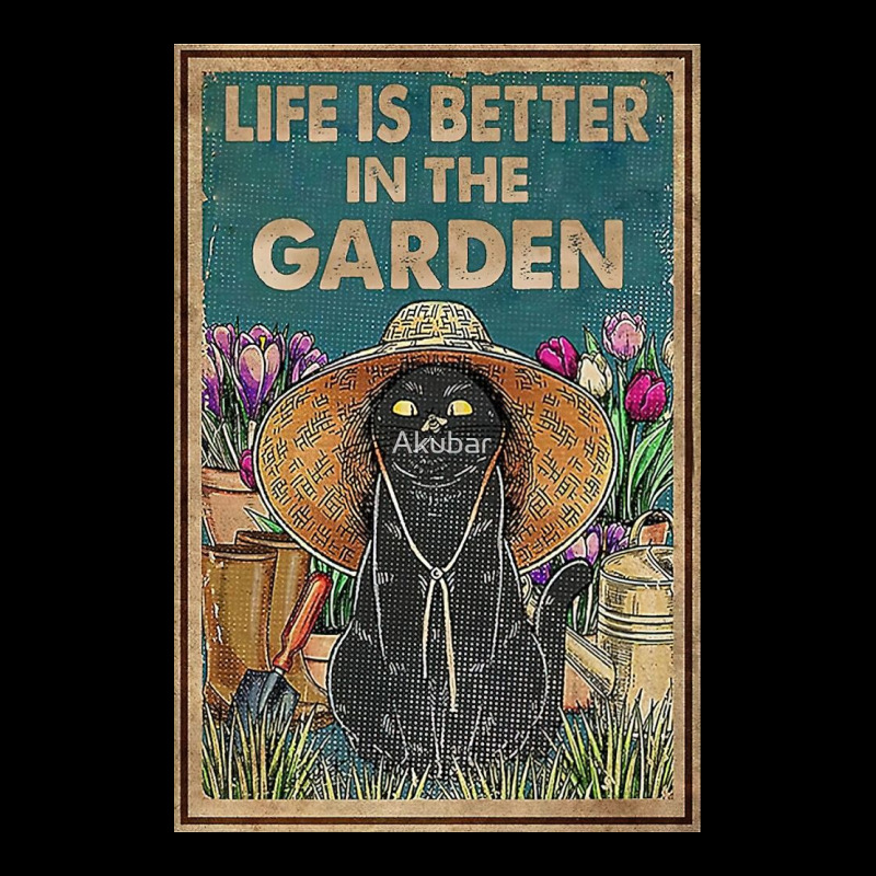 Cat And Garden Life Is Better Gardening Legging | Artistshot