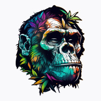 Gorilla Skull T-shirt | Artistshot