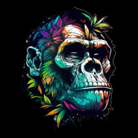 Gorilla Skull Lightweight Hoodie | Artistshot