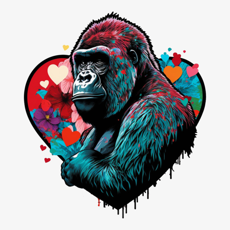 Gorilla Valentine Champion Hoodie by UrielTurner100 | Artistshot