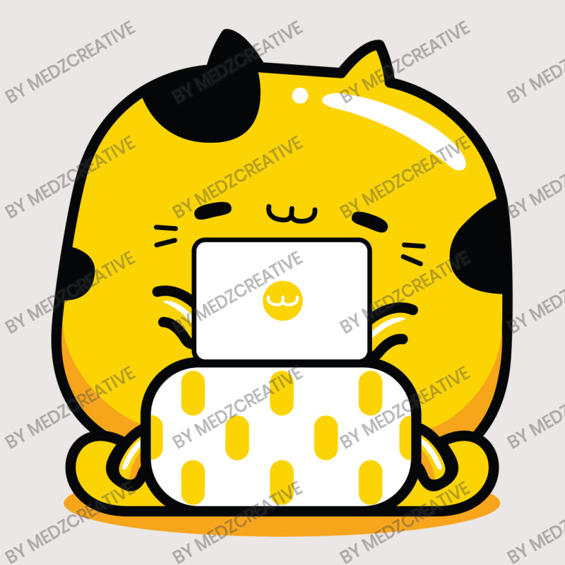 Yellow Cat Graphic Designer Profession Pocket T-shirt | Artistshot