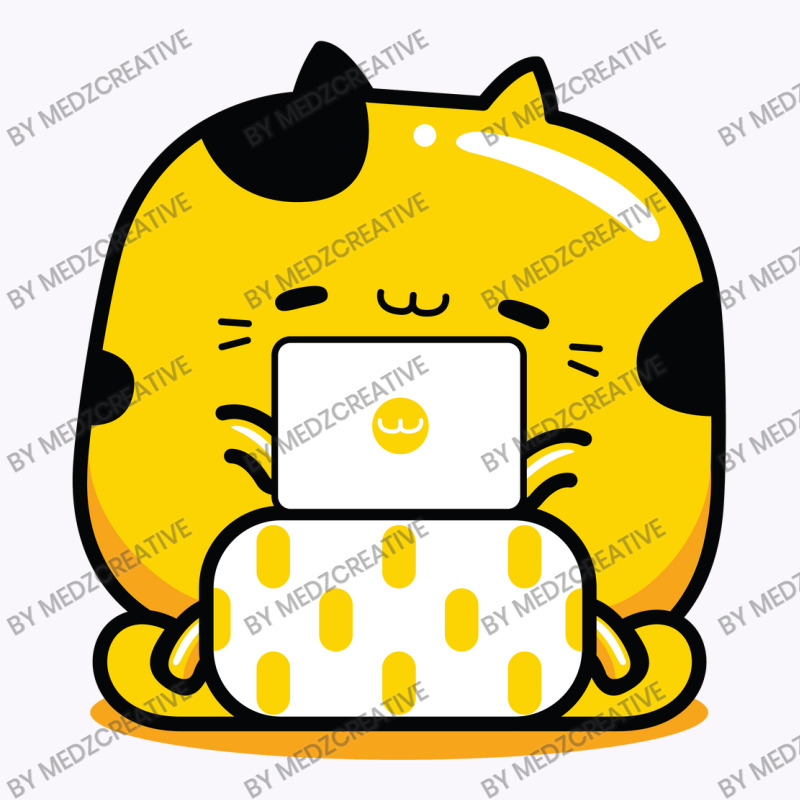 Yellow Cat Graphic Designer Profession Tank Top | Artistshot