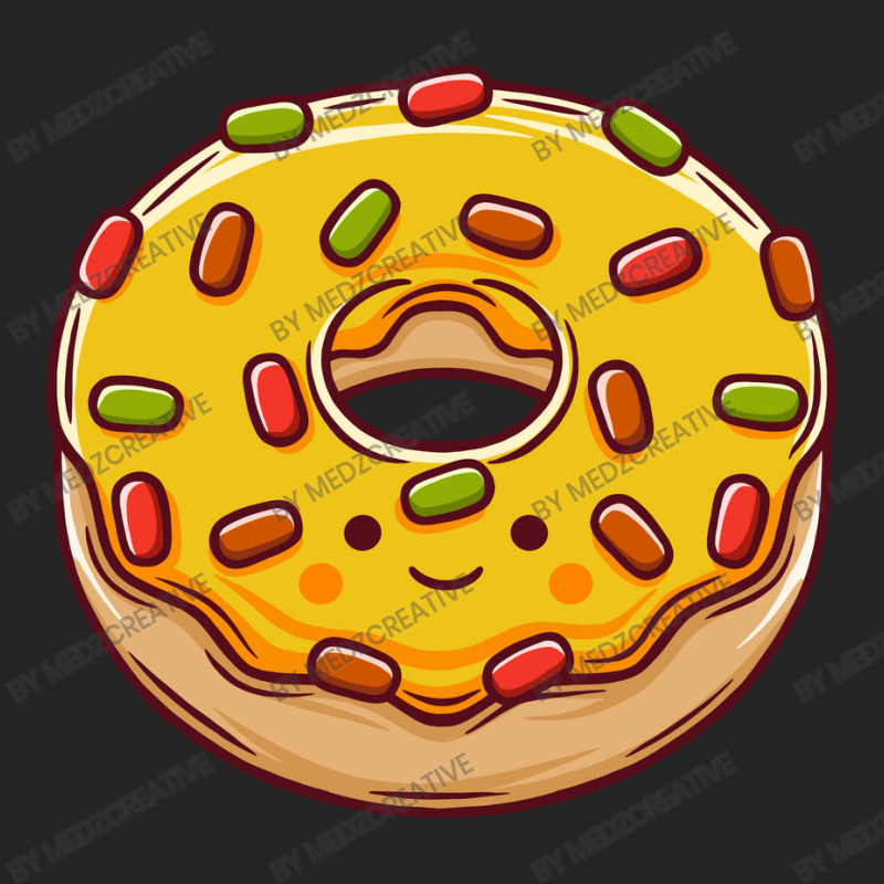 Kawaii Donut 3/4 Sleeve Shirt | Artistshot