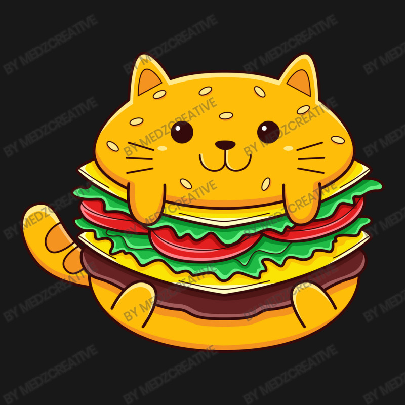 Cat Burger Flannel Shirt | Artistshot