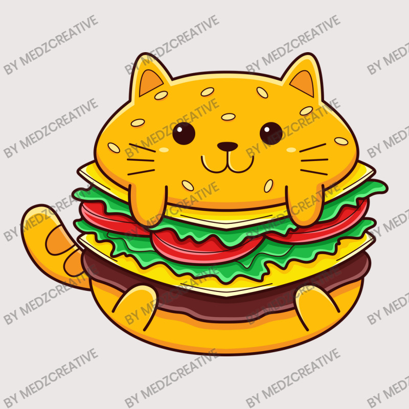 Cat Burger Pocket T-shirt | Artistshot