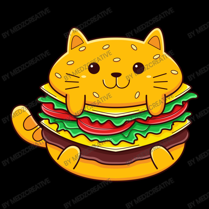 Cat Burger Zipper Hoodie | Artistshot