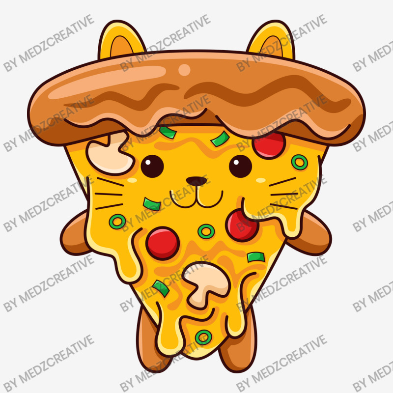 Cat Pizza Graphic T-shirt | Artistshot