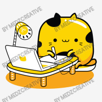 Yellow Cat Illustrator Profession Face Mask | Artistshot