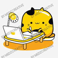 Yellow Cat Illustrator Profession Graphic T-shirt | Artistshot