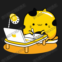 Yellow Cat Illustrator Profession Hoodie & Jogger Set | Artistshot