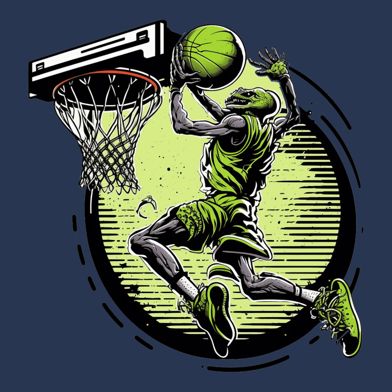 Alien Dunk Basketball Retro Style Men Denim Jacket | Artistshot