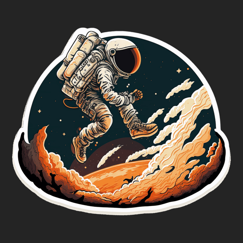 Astronaut Jump In Surreal Worlds 3/4 Sleeve Shirt | Artistshot