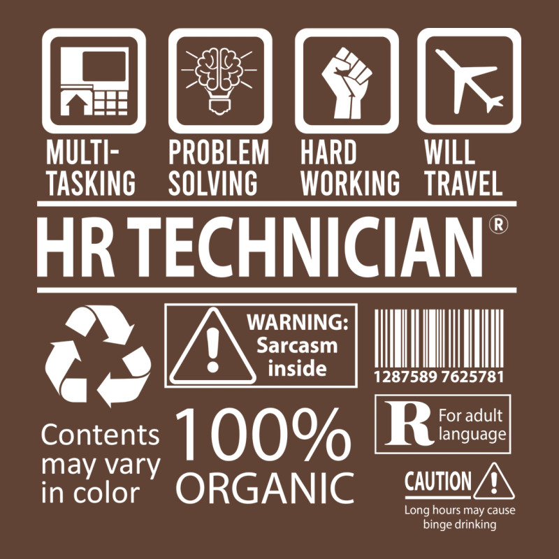 Hr Technician T  Multitasking Certified Job Gift I T-shirt | Artistshot