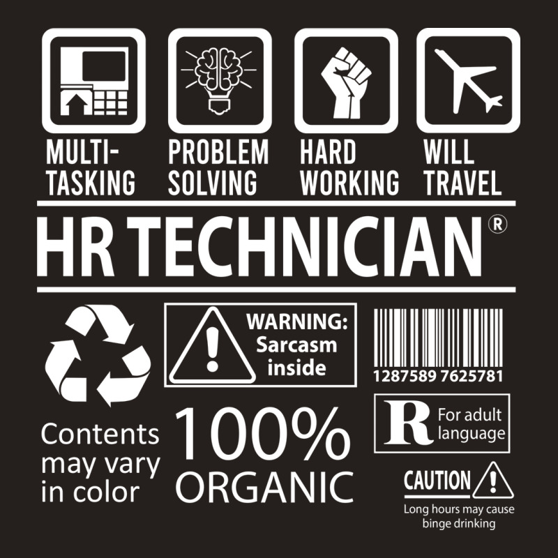 Hr Technician T  Multitasking Certified Job Gift I Tank Top | Artistshot