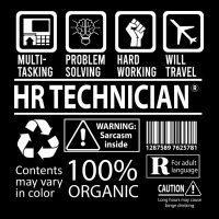 Hr Technician T  Multitasking Certified Job Gift I V-neck Tee | Artistshot