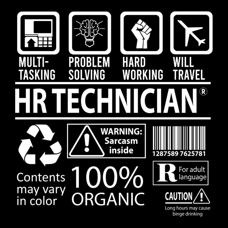 Hr Technician T  Multitasking Certified Job Gift I V-neck Tee | Artistshot