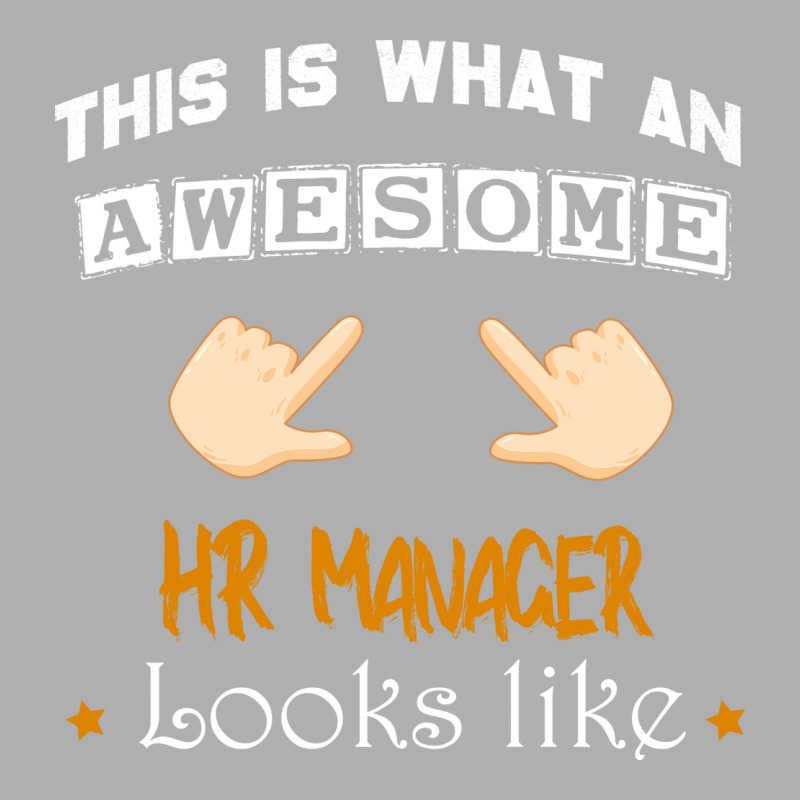 This Is What An Awesome Hr Manager Looks Like Hr M Ladies Fitted T-Shirt by jominisinadar | Artistshot