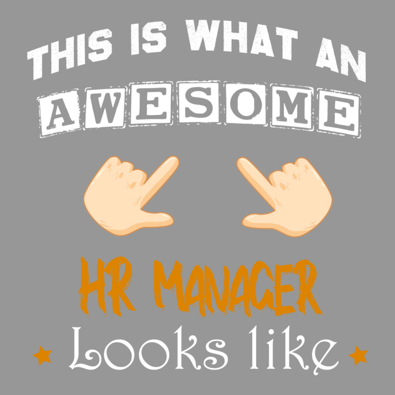 This Is What An Awesome Hr Manager Looks Like Hr M Women's V-Neck T-Shirt by jominisinadar | Artistshot