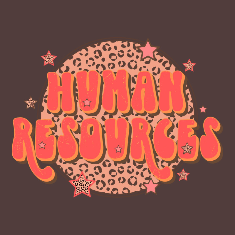 Retro Groovy Leopard Human Resources Funny Graphic T-shirt | Artistshot