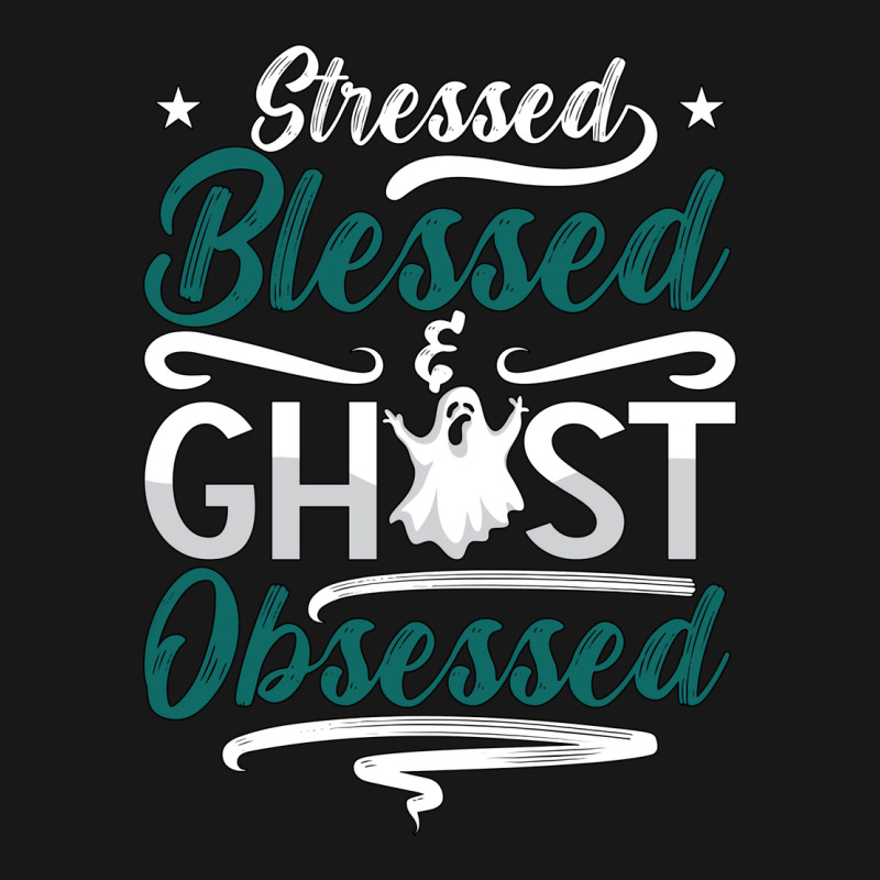 Ghost Hunter Stressed Blessed Ghost Hunting Hunt R Flannel Shirt | Artistshot