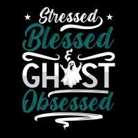 Ghost Hunter Stressed Blessed Ghost Hunting Hunt R Men's 3/4 Sleeve Pajama Set | Artistshot