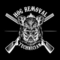 Hog Removal Technician Real Hog Hunter Red Lightweight Hoodie | Artistshot