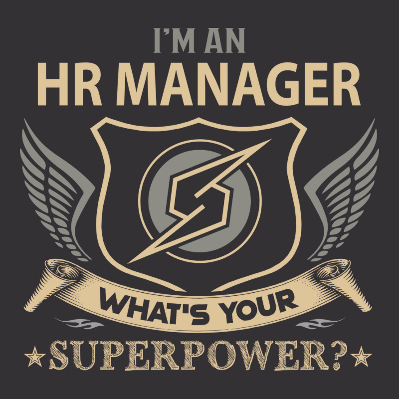 Hr Manager T  Superpower Gift Item Tee Vintage Hoodie And Short Set | Artistshot