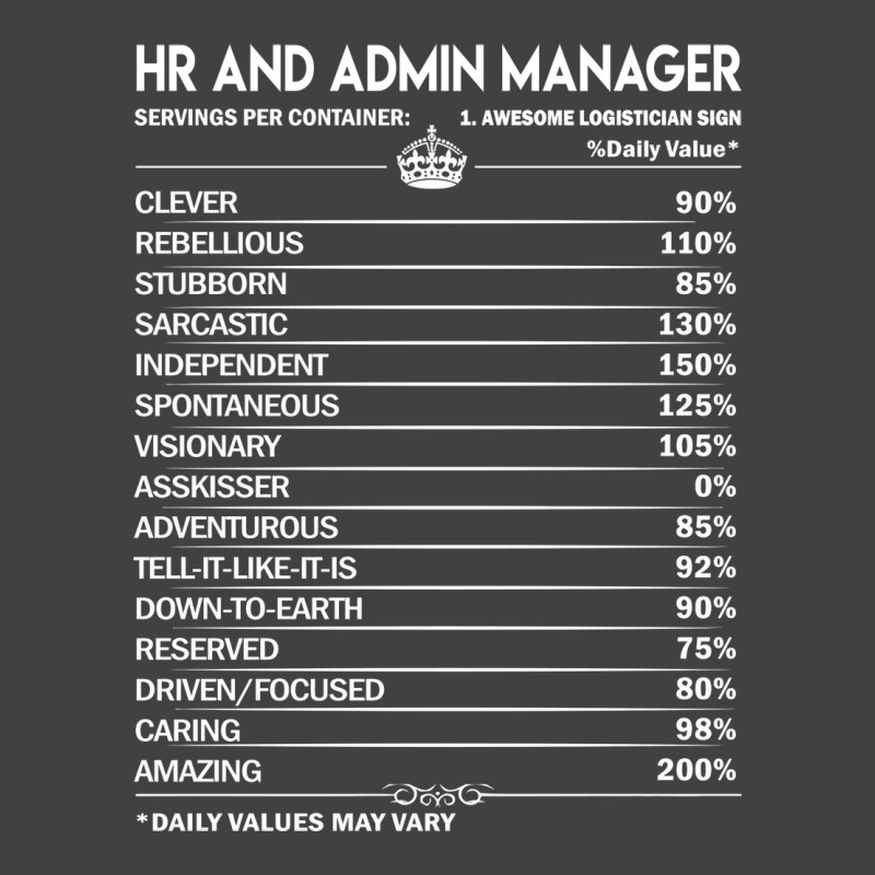 Hr And Admin Manager T  Hr And Admin Manager Facto Vintage T-shirt | Artistshot