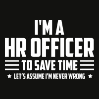 Im Hr Officer To Save Time Lets Just Assume Im Nev Scorecard Crop Tee | Artistshot