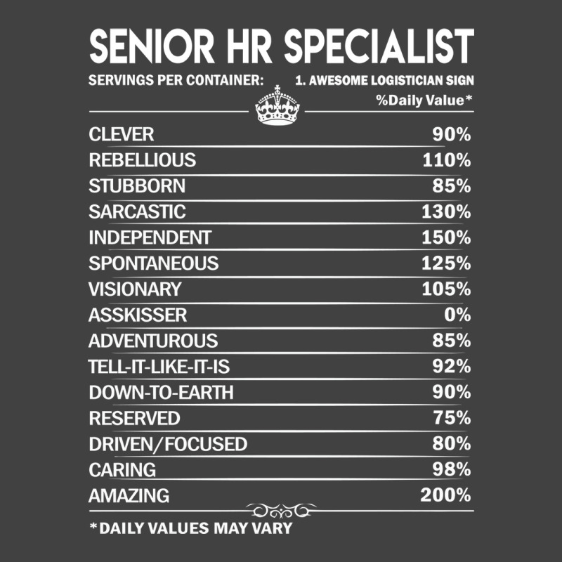 Senior Hr Specialist T  Senior Hr Specialist Facto Vintage T-shirt | Artistshot