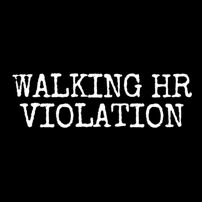 Walking Hr Violation Offensive Tumblr Cropped Hoodie by sappertelelor | Artistshot