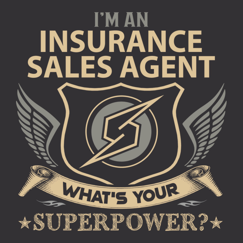 Insurance Sales Agent Superpower (1) Vintage Hoodie And Short Set | Artistshot