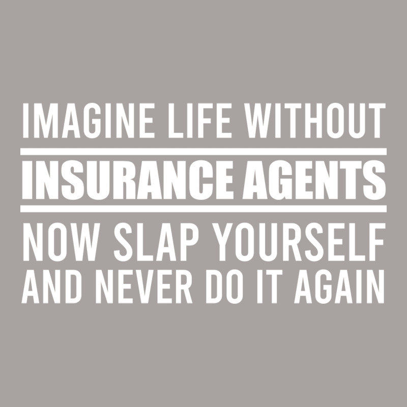 Cant Imagine Life Without Insurance Agents Red (1) Racerback Tank by tintesbaxhiau | Artistshot