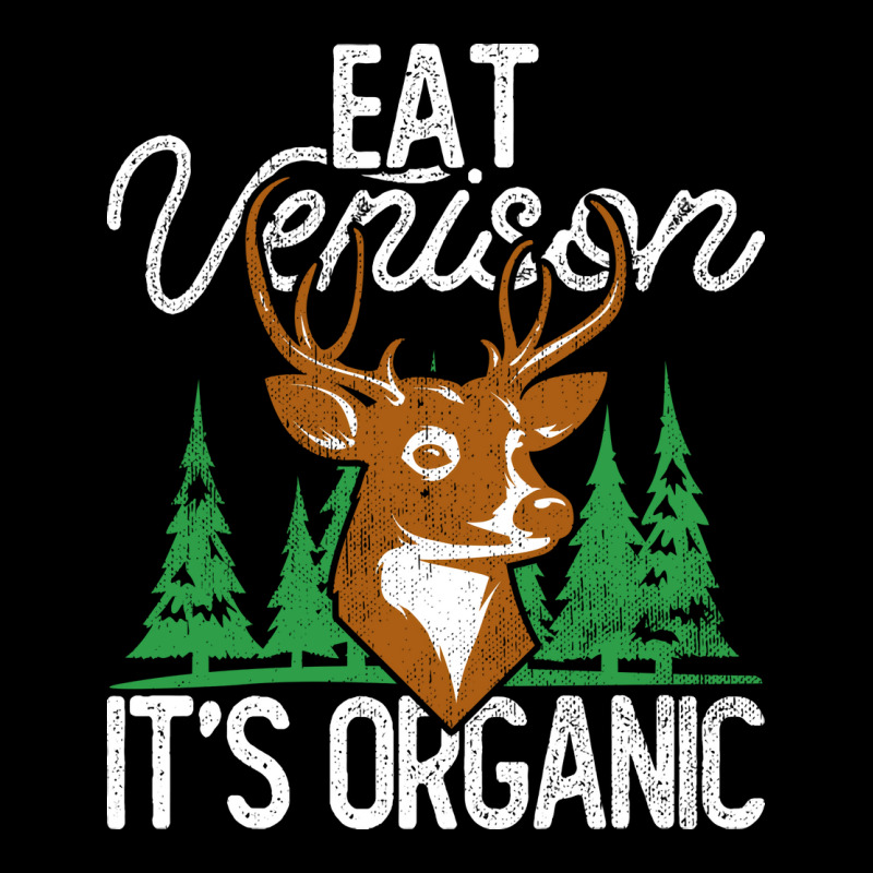 Eat Venison Its Organic Hunting Boy Cropped Hoodie by leinosouffoi | Artistshot